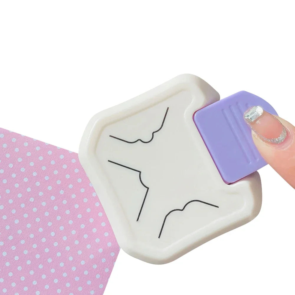 Corner Rounder Mini Corner Trimmer Round Corner DIY Paper Card Photo Planner Cutting Supplies 3 Way Punch Board Photo Cutter