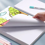 A4 White Cardboard DIY Handmade Card Paper Thick Watercolor Painting Hand Copy Paperboard Business Card 180 230 300G Cardstock