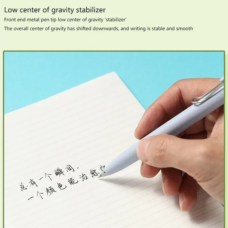 1+3 Refill Japan UNI Gel Pen Small Thick Core 0.38mm Smooth Quick Dry UMN-SF-38 Upgrade UniBall One Black School Supplies