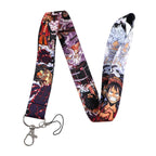 Zoro Lanyard Anime Pirate Card Holder Neck Strap for Key ID Card Phone Straps Badge Holder Keyrings Cosplay Accessories Gifts