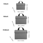 Universal Laptop Sleeve Case Shockproof Large Capacity Laptop Handbag Ultra Thin Business Notebook Cover Tablet Protective Pouch