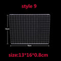 9 Sizes Clear Acrylic Stamp Block for DIY Crafts Card Making Decorations Scrapbooking Handmakes Use with Acrylic Stamps Tools