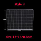 9 Sizes Clear Acrylic Stamp Block for DIY Crafts Card Making Decorations Scrapbooking Handmakes Use with Acrylic Stamps Tools