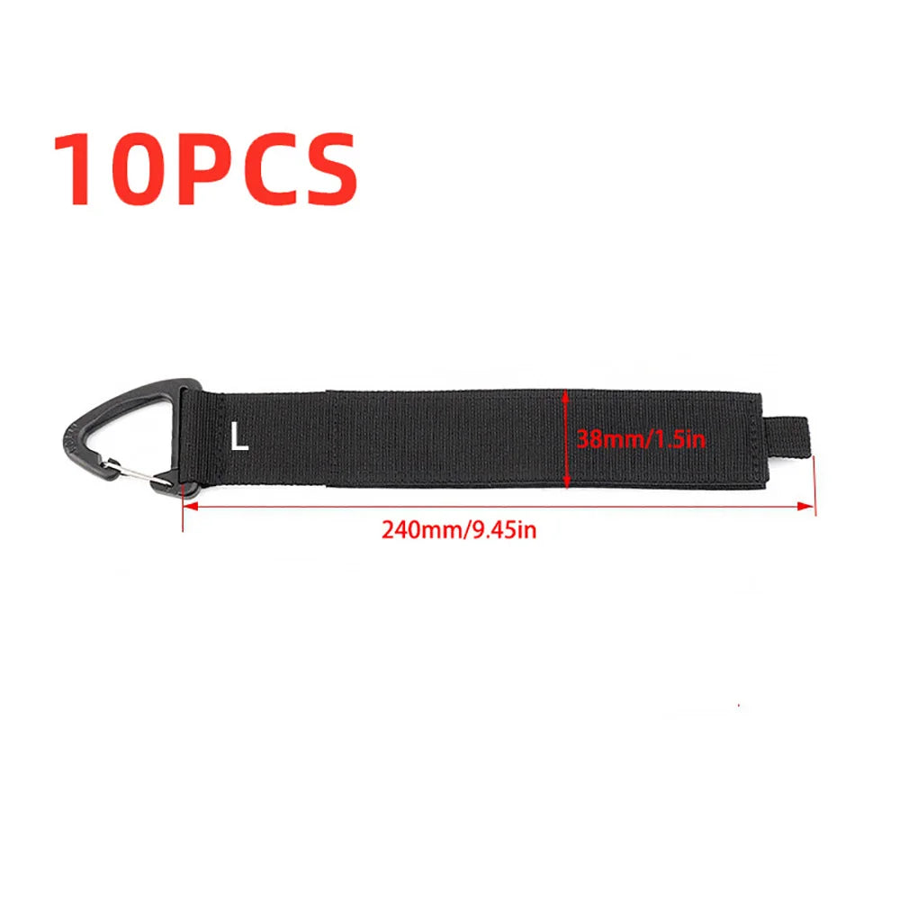 Hanging Mountaineering Buckle With Heavy Material Binding Nylon Storage Belt Extension Line Storage And Sorting Heavy Material
