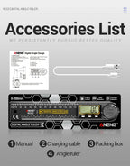 ANENG RC02 Digital Gauge Angle Goniometer Electronic Protractor Smart Inclinometer Angle Woodworking Tool Angle Finde 360°