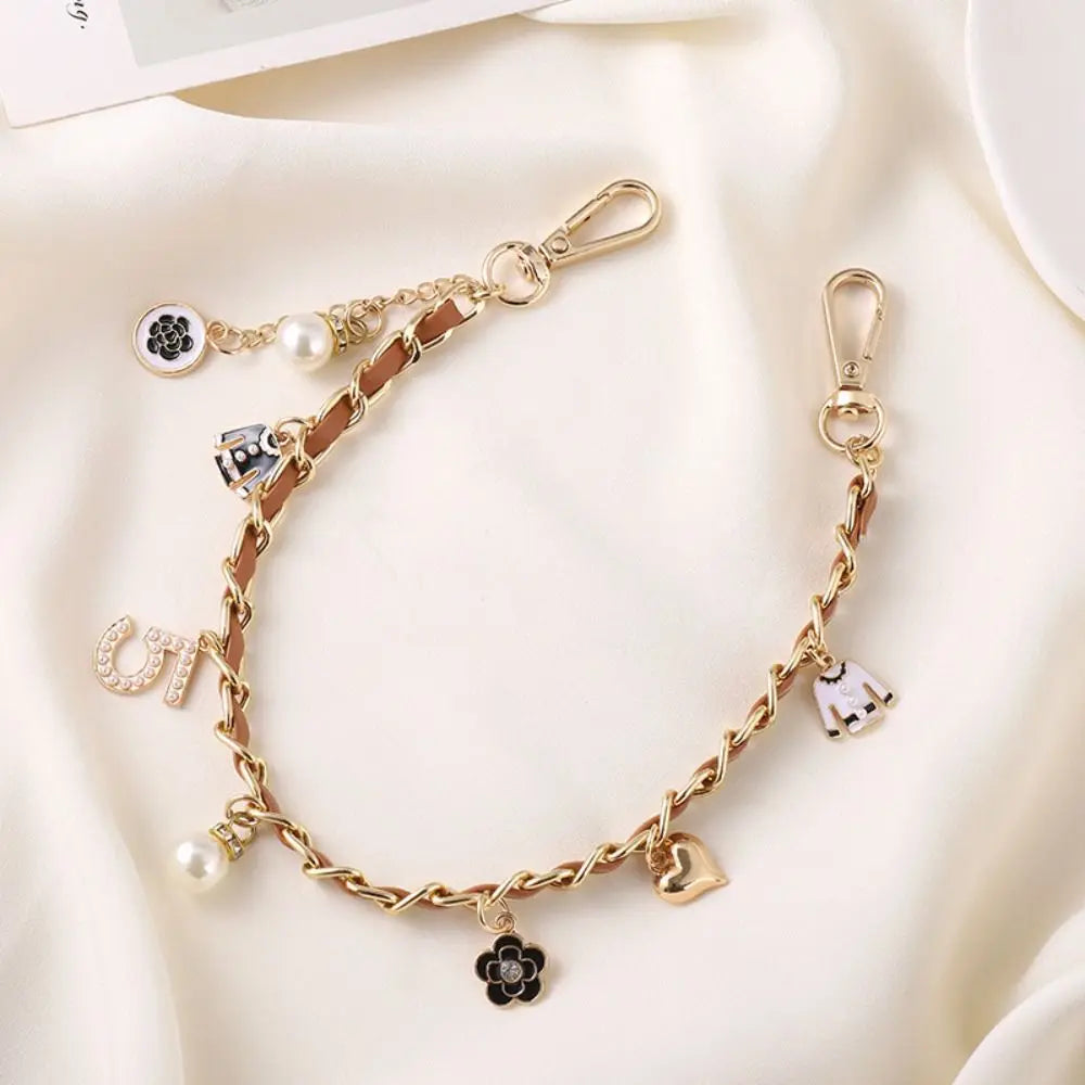1pcs Leather Phone Charms XYun New Chain Colorful Wrist Style Anti Fall Phone Rope Phone Pendant Phone