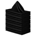 6pcs 30x30cm Table Napkins Square Dinner Napkins Washable Soft Table Napkins for Wedding Birthday Parties Decoration