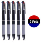 3 in 1 Red/Black/Blue Ink Color 0.7mm Student Ballpoint Pens Ball Point Writing Stationery Fine School Supplies Pencils Office