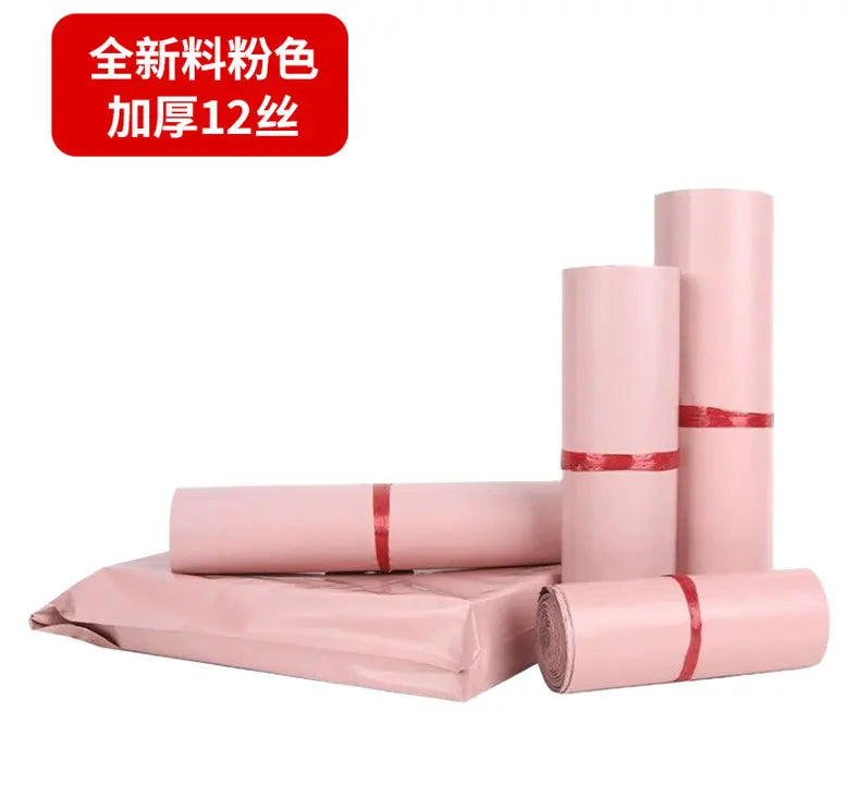 20PCS Courier Bag Envelope Green Packaging Delivery Bag Waterproof Self Adhesive Seal Pouch Mailing Bags Plastic Transport Bag