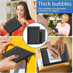 10/50pcs Black Envelope Bags Bubble Mailers Bag Office Package Pouch Padded Envelopes Self Bag Gift Packaging Business Supplies