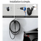 New energy charging pile fixed European javelin holder wire charging gun hook universal wall bracket type 2