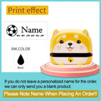 Personalized Children Name Stamp - Engraved Waterproof Seal for Kindergarten, Durable Non-Fading New Student Gift