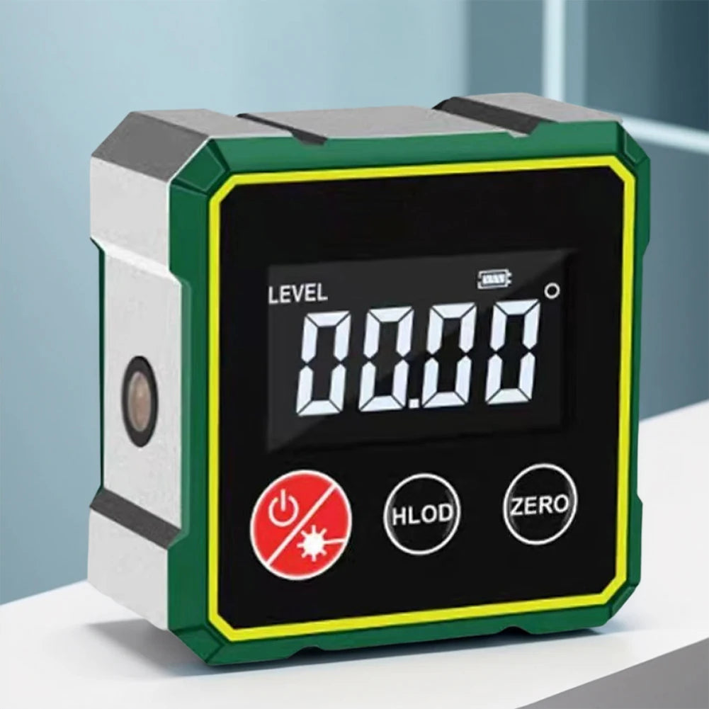 Magnetic Digital Angle Finder with LCD Backlight Gauge Protractor Inclinometer Level Magnets Level Ruler Angle Measurement Tool