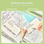 A4 PP File Bag, 3-hole D-ring Binder, Waterproof, Suitable for School, Office, Conference Supplies, Storage and Organization.