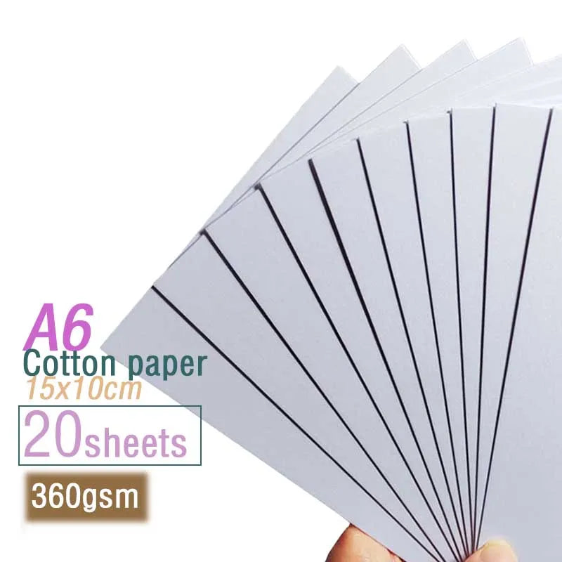 Rainbow 2 Sides Colored Cardstock DIY Blank Paper 250gsm for Postcards Crafts Origami Scrapbooking Party Decors Fun Cards Making