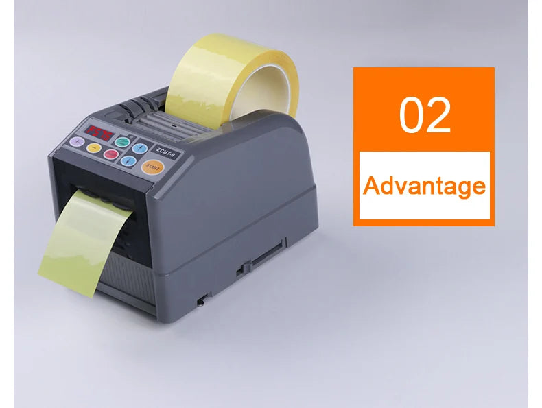 ZCUT-9 Tape Cutting Machine Automatic Paper Cutter Packaging Machine Tape Dispenser for Double Sided Tape Slitting Machine