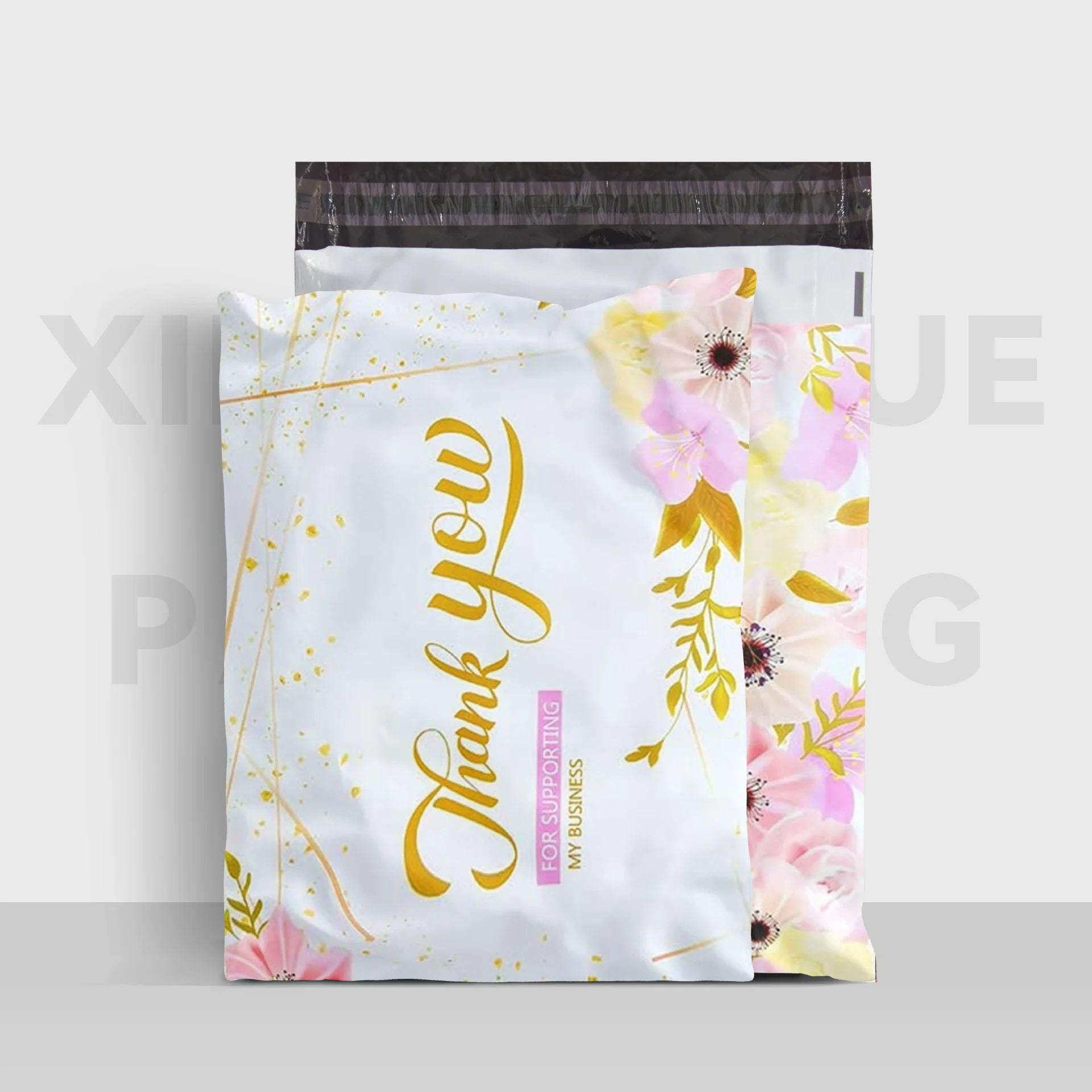 100PCS 9.8x13in Poly Mailer Adhesive Envelope Bag DIY Women Girl's Gifts Wedding Anniversary Plastic Mailing Packaging Pouches