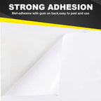 Clear Self-Adhesive Packing List Envelopes 10PCS Plastic Shipping/Mailing Pouch Enclosed Bags for Packing Slips Invoice Label