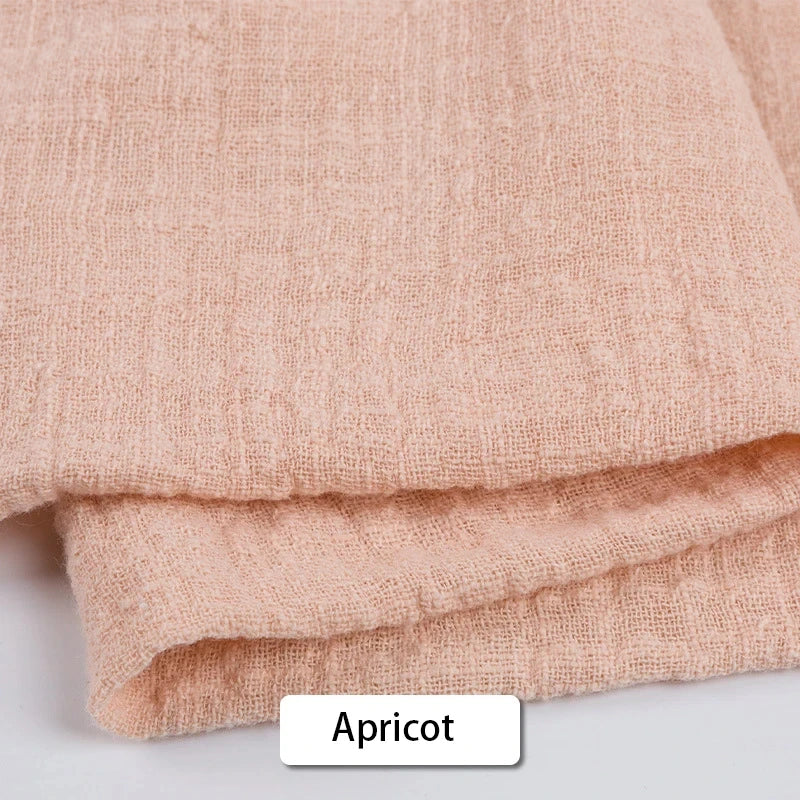 Set of 6 Cotton Cloth Napkins Gauze 30x30cm Fabric for Wedding Decor Everyday Use Dinner Tea Towel Table Village Christmas Napki