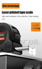 3/5/7.5/10 meter tape measure Anti-drop stainless steel tape measure Home site construction meter measure puller rule
