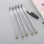 5/10 Pcs Black Red Blue Ballpoint Pen 1.0mm Ballpoint Pen Student Signing Pen Writing Pen Stationery School Office Accessories