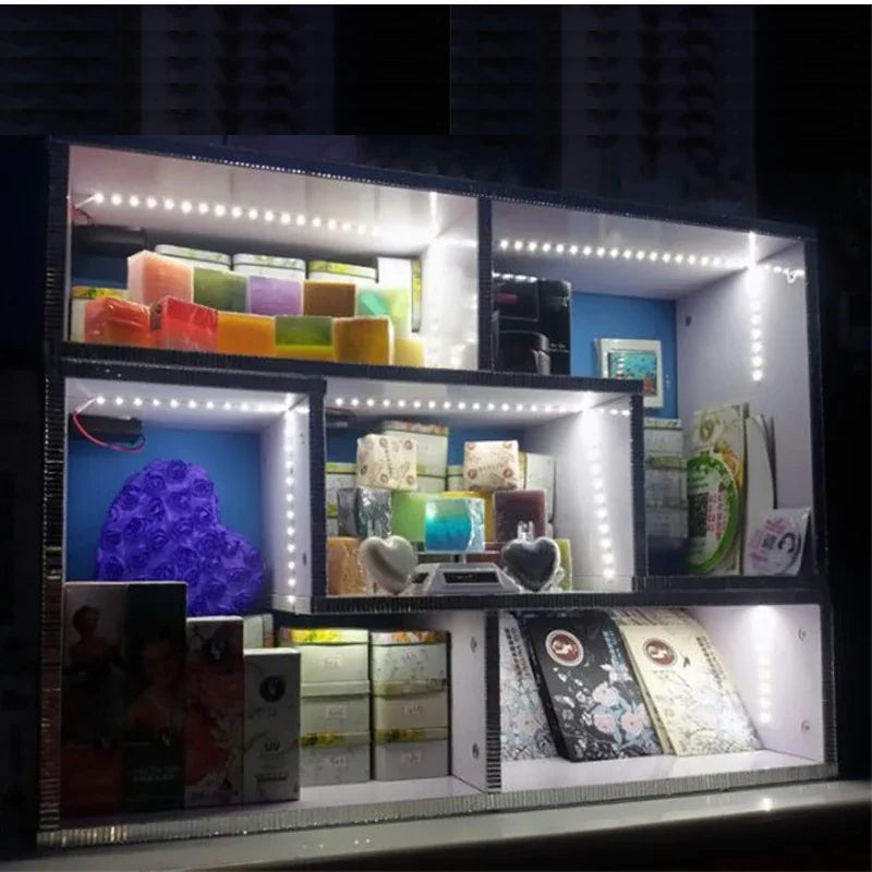 USB LED Strip Lights 2835 DC5V With Switch Flexible Lamp Tape Ribbon TV Desktop Computer Screen Background Lighting Home Decor