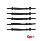 1/5pcs Change Size Sport Eyewear Strap Non Slip Anti Drop Fixer Glasses Cord Elastic Silicone Rope for Kid Adults Glasses Strap