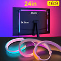 LED Light Strip Computer Screen Colar Sync Monitor Ambilight RGB Lights Ambient Lighting PC Backlight Pickup Light for Game Room