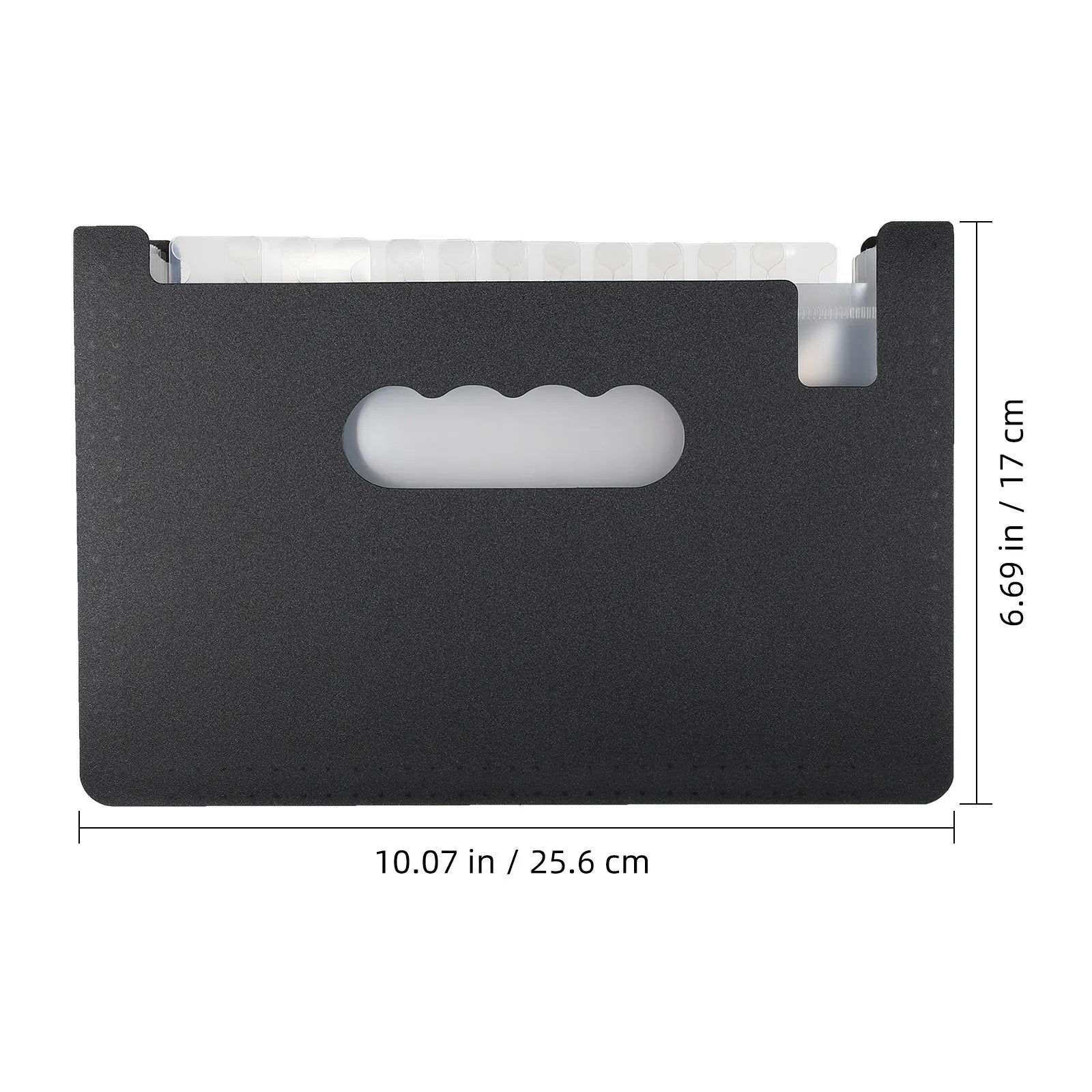 Fine Workmanship PP Accordion File Folder Keeps Documents Receipts Coupons Cards Organized Portable Office Supply Convenient