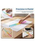 Random Color Cube Ruler Geometry Drawing Tool for Learning Stationery Drawing Measurement Mathematics Teaching Aids