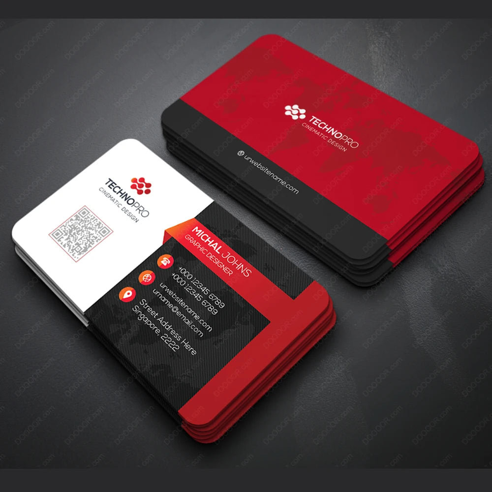 200PS High-End Business Card Production Printing Customized Color Double-Sided Card Printing Business Card Design