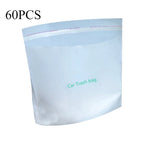 20-60Pcs Car Disposable Trash Bags Self-Adhesive Garbage Bag Portable Traceless Pasting Rubbish Storage Bag For Car Home Office