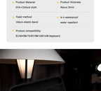 1pc EVA Protective Case for Keyboard, Waterproof Travel Storage Bag Fits 61 Key 87 Key 104 Key Full Size Mechanical