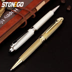STONEGO Classic Luxury Rollerball Pens, Stainless Steel Roller Ball Pen for Men Women, School, Office, Executive, Business