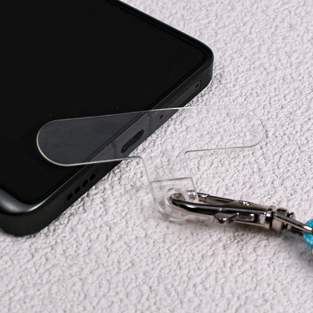 Cell Phone Lanyard Crossbody Adjustable Neck Strap for Around The Hand with Clear Tether Tab for Most Full Coverage Phones Case