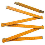 Wooden Foldable Ruler Folding 1 Meter Stick Wood Metric Scale Carpenters Ruler For School Drawing Tools School Supply Teacher