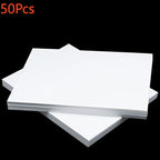 50/100pcs A4 White Cardstock for Printing Card