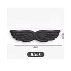 Keyboard Mouse Wrist Rest Angel Wing Memory Foam Mouse Pad Set Wrist Support Ergonomic Non-Slip for Computer Laptop Easy Typing