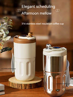 Intelligent Digital LED Temperature Display Coffee Cup Stainless Steel Thermo Bottle Keeps Cold and Heat Thermal Mug Sports Cup