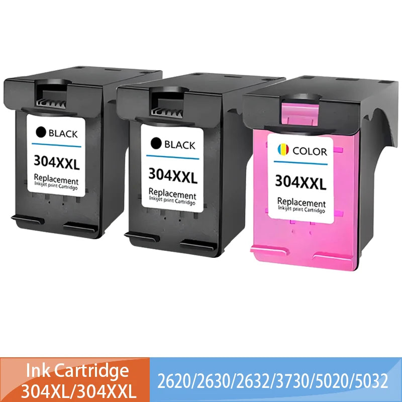 304XL Ink Cartridge for HP 304XL HP 304 Deskjet 2620 3700 3720 3730 3750 3752 3762 3760 5000 5010 5020 5030 5032 5034 2620 2630
