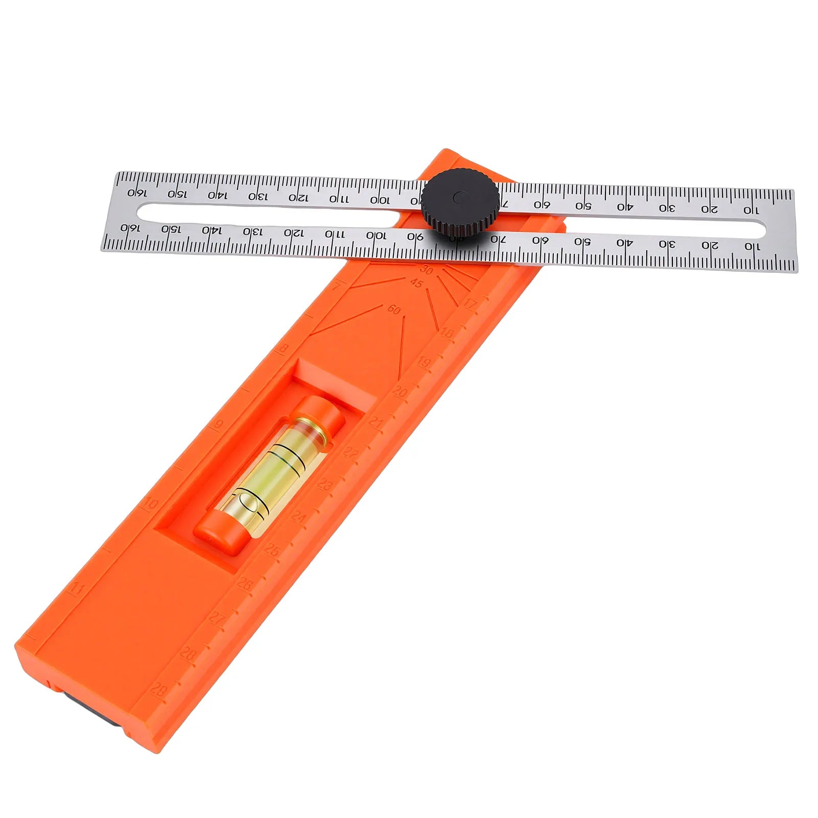 Marking Protractor Multi Angle Ruler Foldable Depth Measuring Tool  Gauge for Woodworking  Leveling Posit