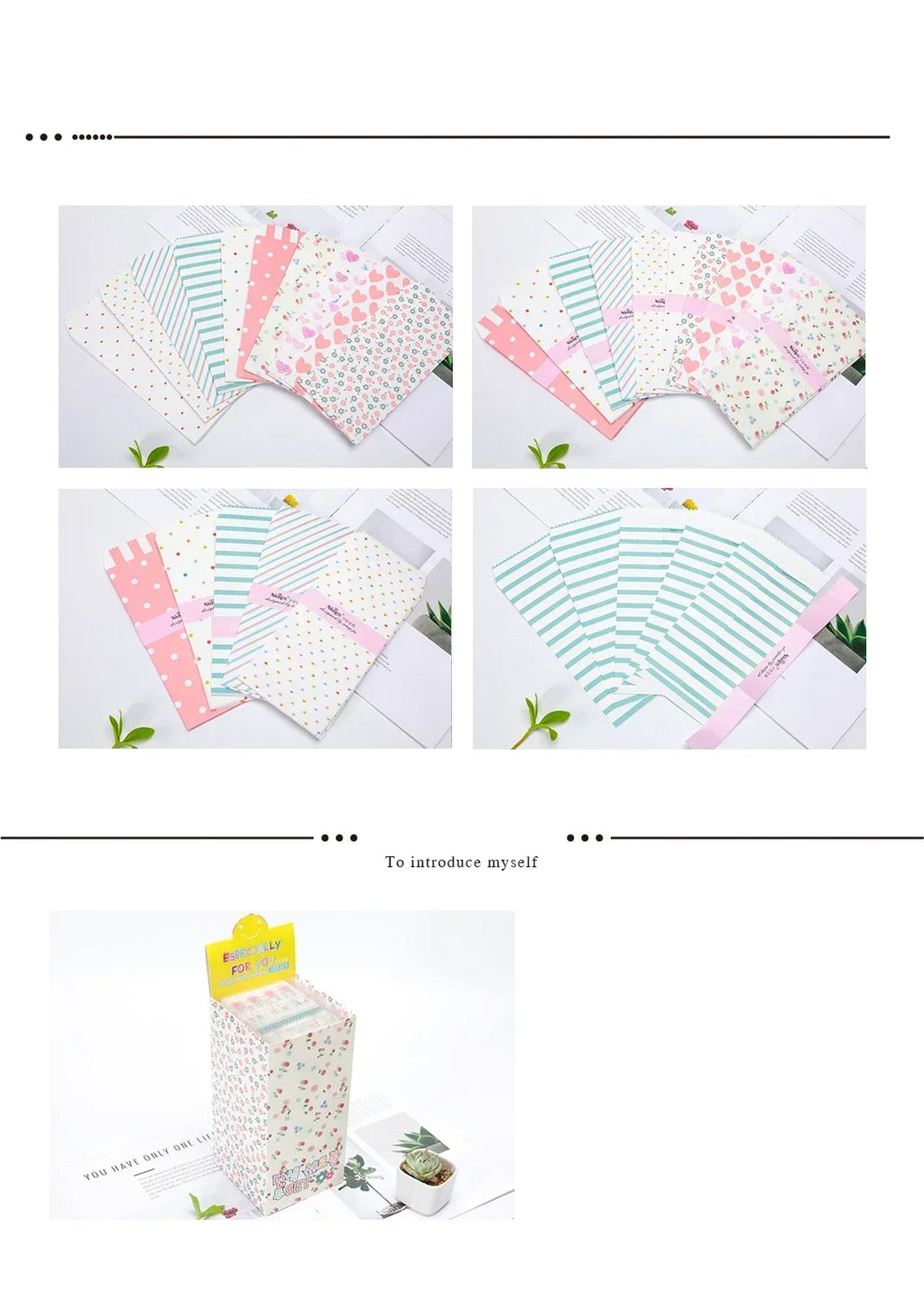 100Pcs Colorful Printing daily romance life envelope pink daisy Office Paper Envelopes Oil painting School Supplies 175*88mm