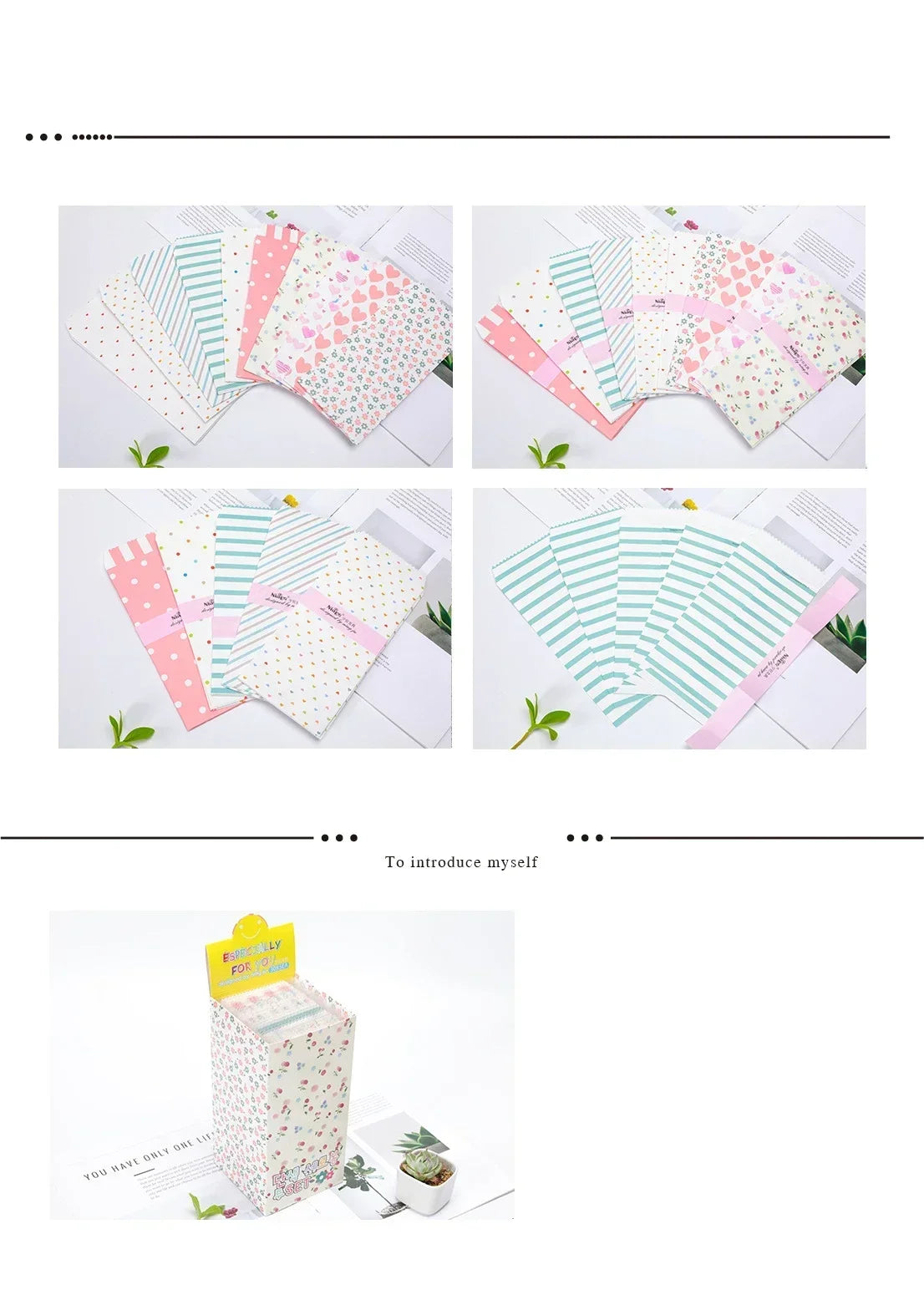 100Pcs Colorful Printing daily romance life envelope pink daisy Office Paper Envelopes Oil painting School Supplies 175*88mm