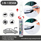 For Tesla Model 3 Y X S Scratch Removal and Wheel Hub Touch Up Pen Paint Clear Coat To Enhance Gloss Pearl White Deepsea Blue