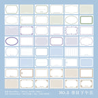 Yoofun 96 sheets Vintage Style Memo Pad Material Paper for Journal Planner Scrapbooking Materials Stationery Notes Paper