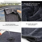 1/2/3/5 Car Cleaning Towels, Microfiber Car Towels, Vehicle Cleaning Cloths, Strong Water-Absorbing Car Glass Cleaning Towel Supplies
