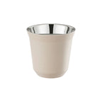 Double Wall Insulated Stainless Steel Espresso Cup Capsule Coffee Mug Metal Drinking Demitasse Cup For Home Indoor or Outdoor