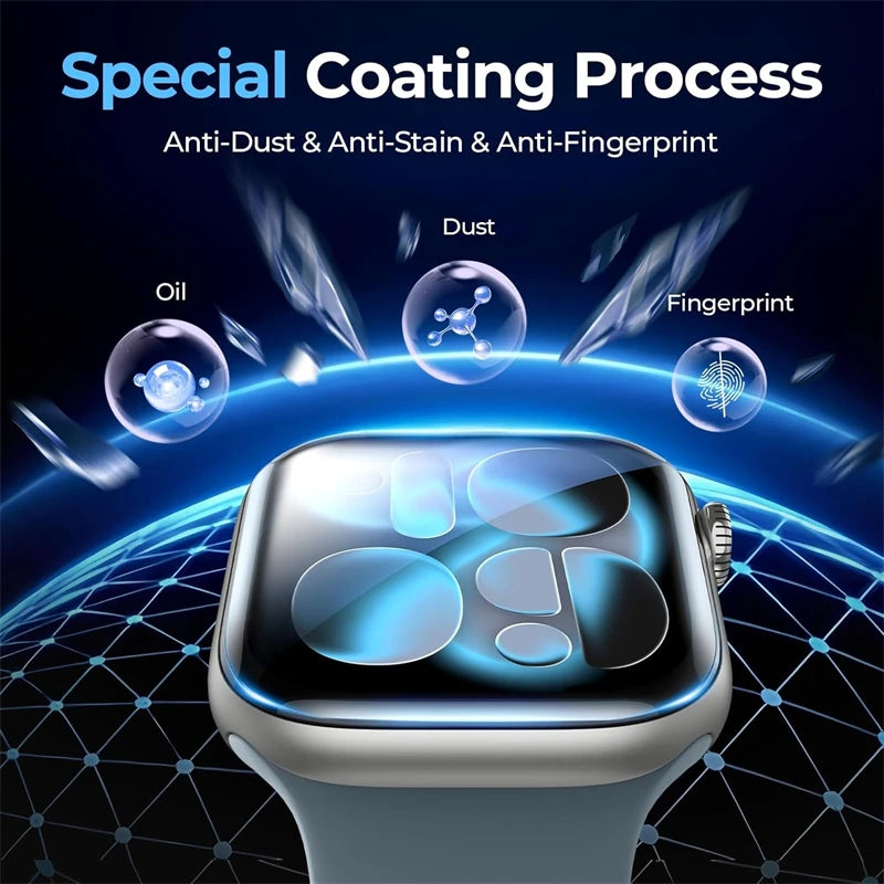 Hydrogel Film for Apple Watch 4 5 6 SE2/3 40MM 44MM Screen Protector Apple Watch 7 8 9 41MM 45MM 10 11 42mm 46MM Ultra2 3 49MM