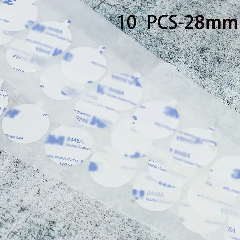 100/10PCS Seal Wax Stamp Stickers Self Adhesive Double Sided Round Circle Discs For Wax Sealing Stamp Candle Wick Making
