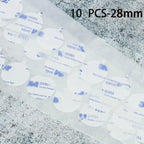 100/10PCS Seal Wax Stamp Stickers Self Adhesive Double Sided Round Circle Discs For Wax Sealing Stamp Candle Wick Making